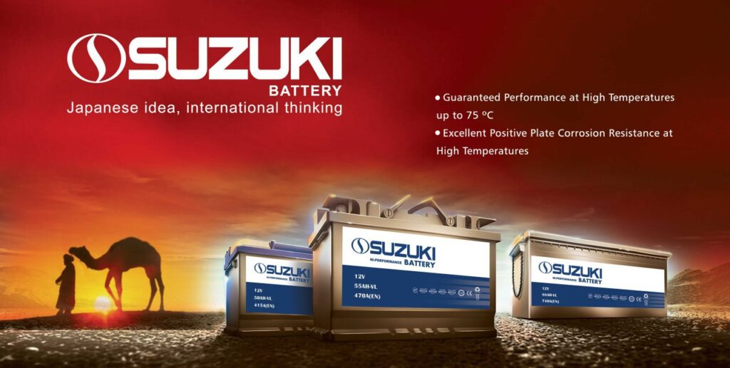 Suzuki truck battery slider