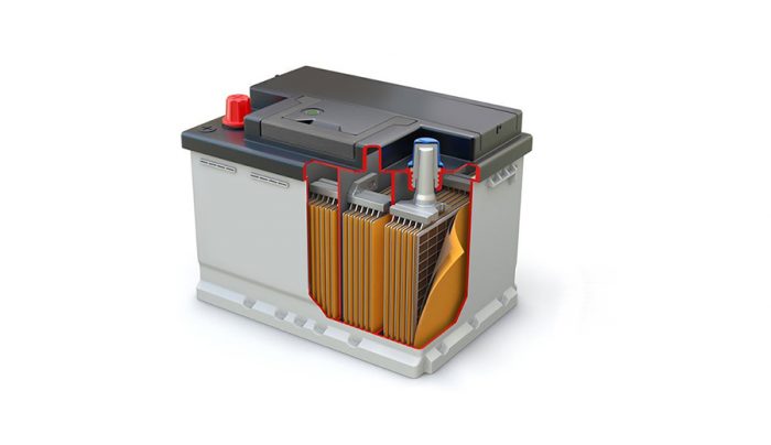 Construction of lead-acid Battery