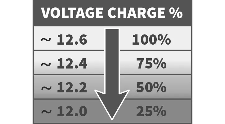 Level of charge