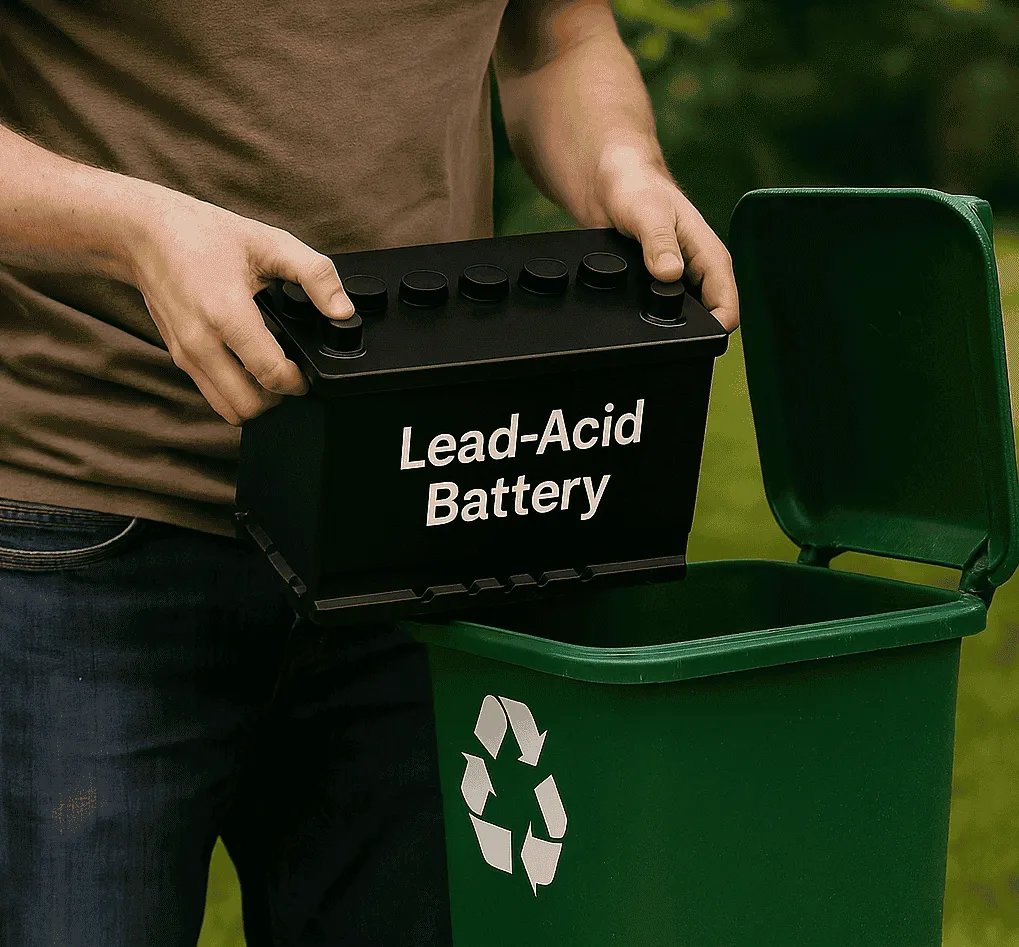 比较铅酸汽车电池