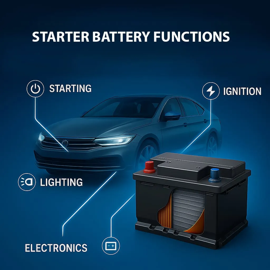 Starter Battery Functions