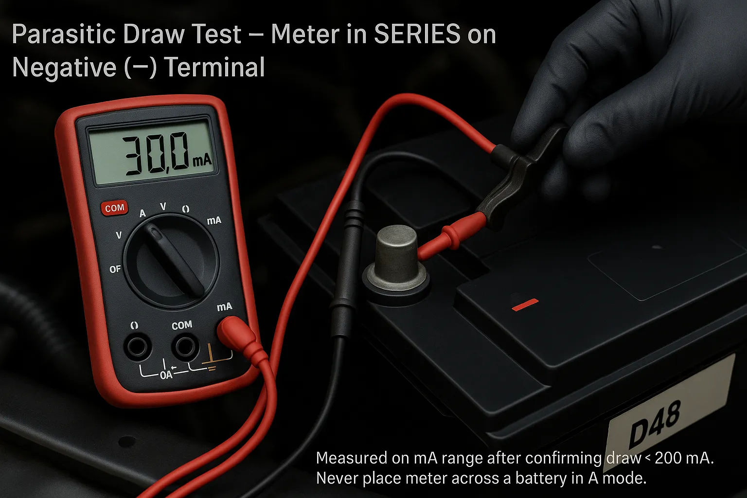 How to Diagnose Car Battery vs Alternator issues lines