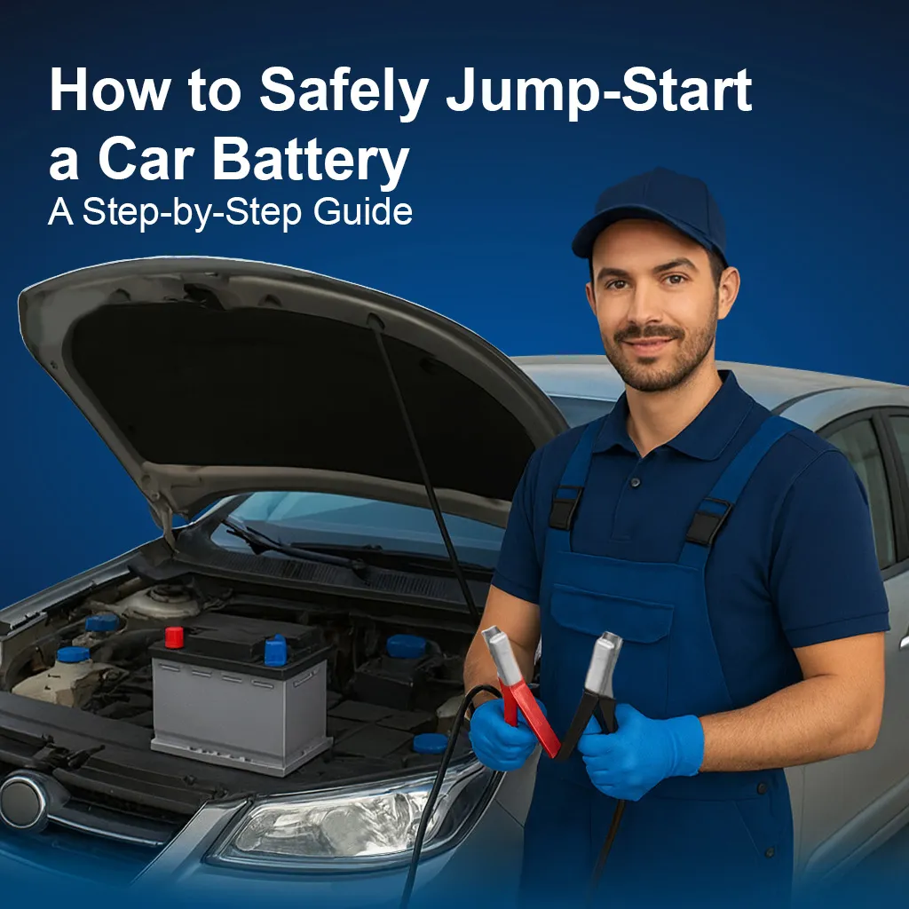 How to Safely Jump-Start a Car Battery