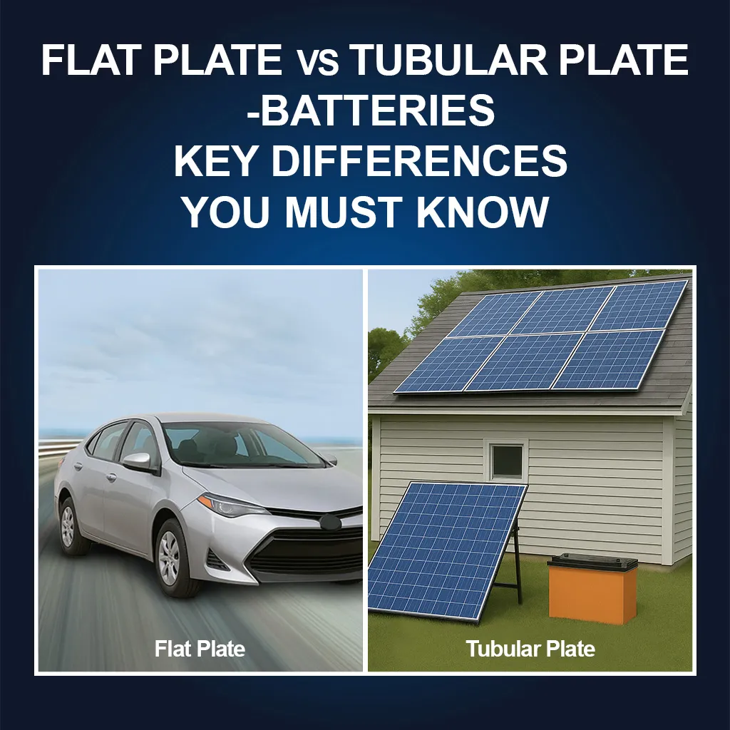 Flat Plate vs. Tubular Plate Batteries