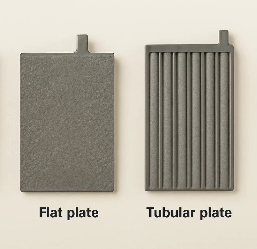 Flat Plate vs. Tubular Plate Batteries