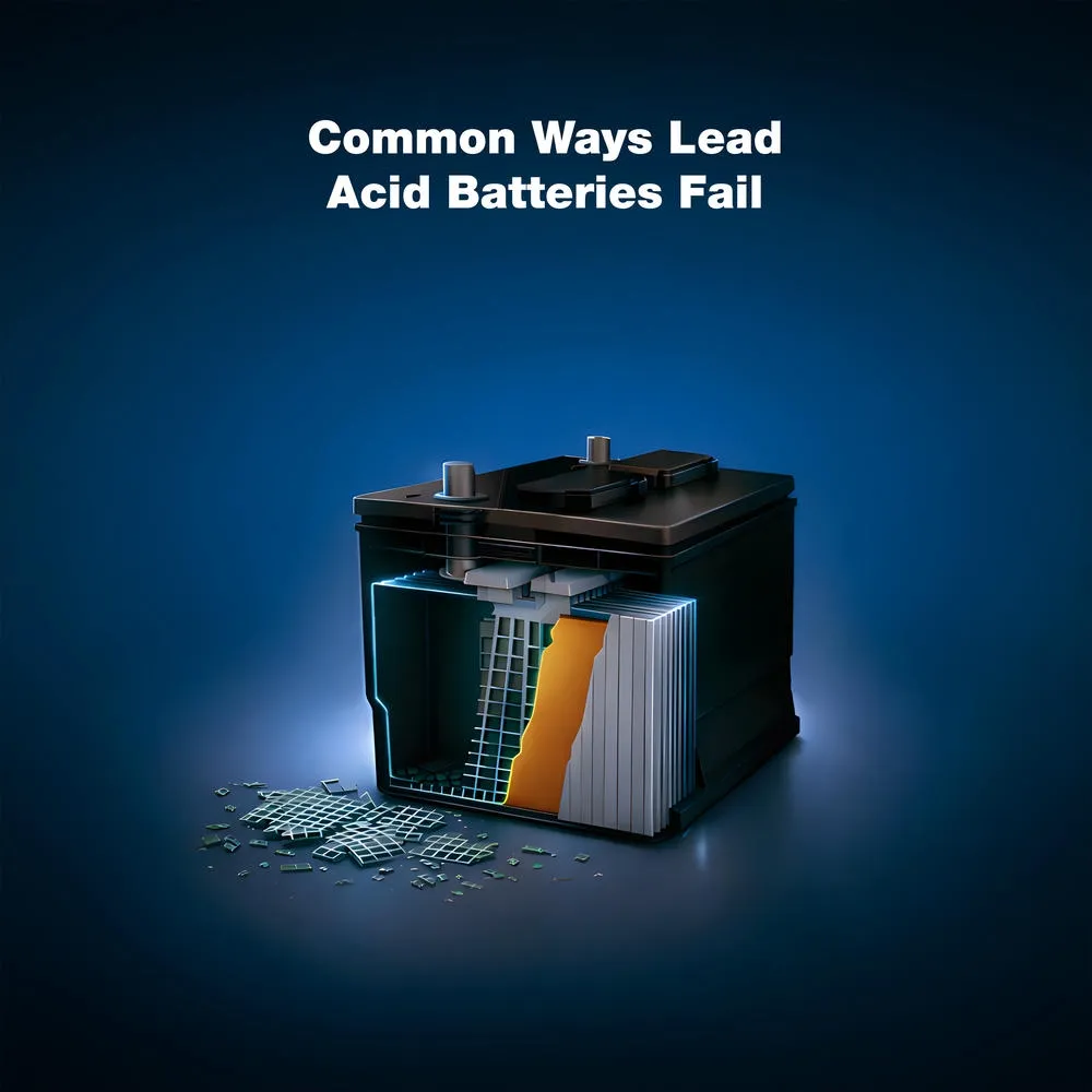 Common Ways Lead-Acid Batteries Fail