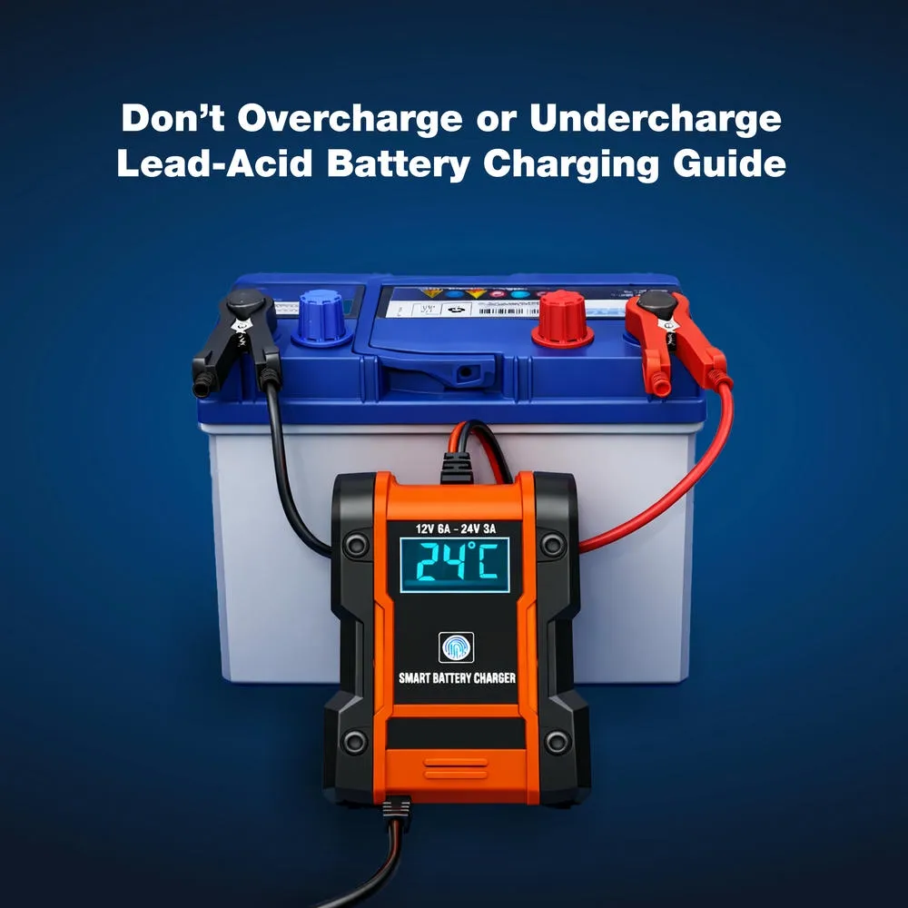 Don’t Overcharge or Undercharge Lead Acid Battery Charging Guide