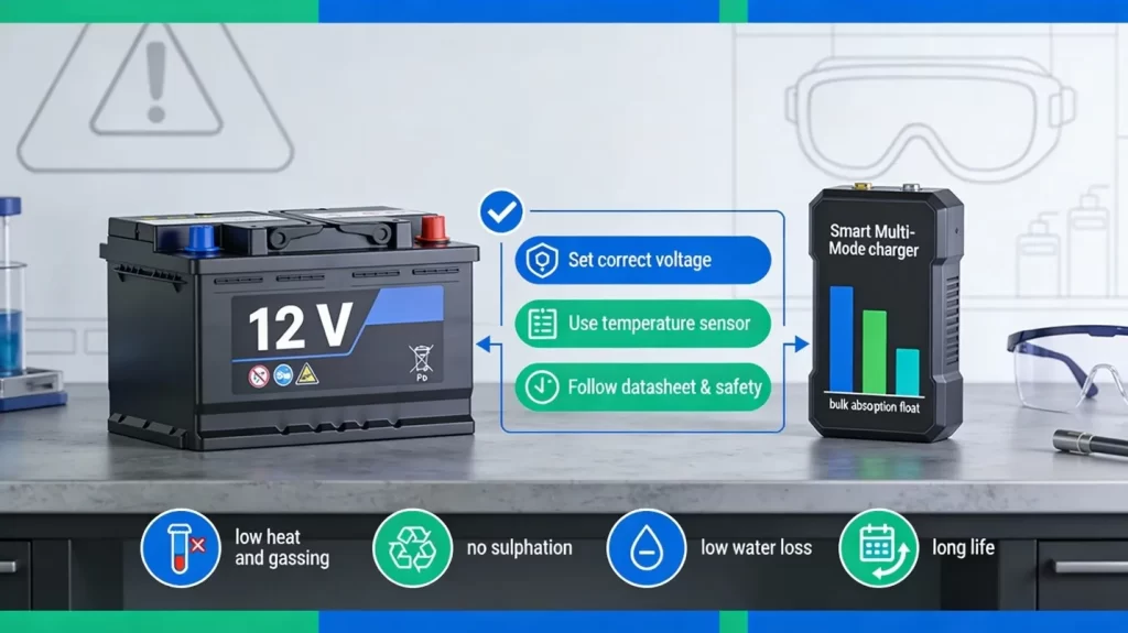 Don’t Overcharge or Undercharge: Lead-Acid Battery Charging Guide