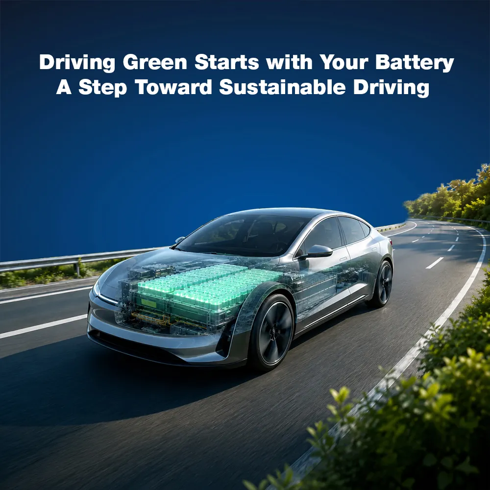 Driving Green Starts with Your Battery A Step Toward Sustainable Driving
