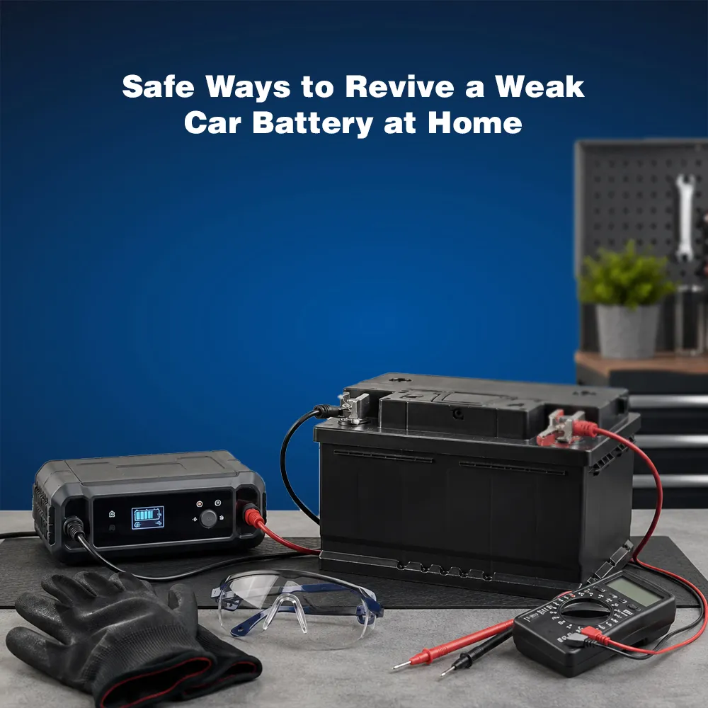 Lead-Acid Battery Recovery at Home Safe Ways to Revive a Weak Car Battery